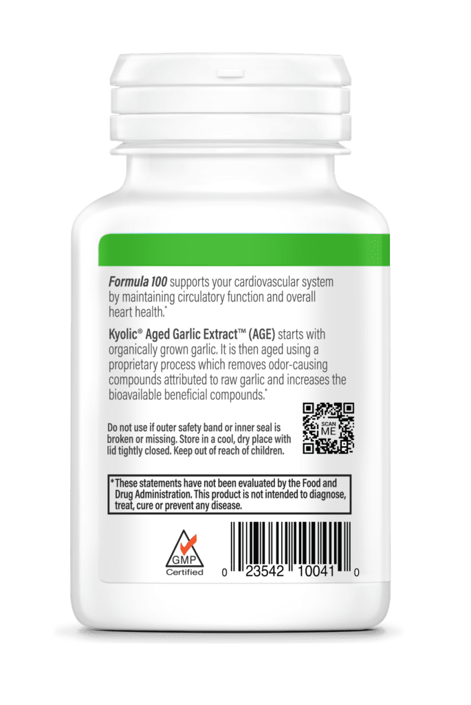 Kyolic Aged Garlic Extract | Cardiovascular Formula 100