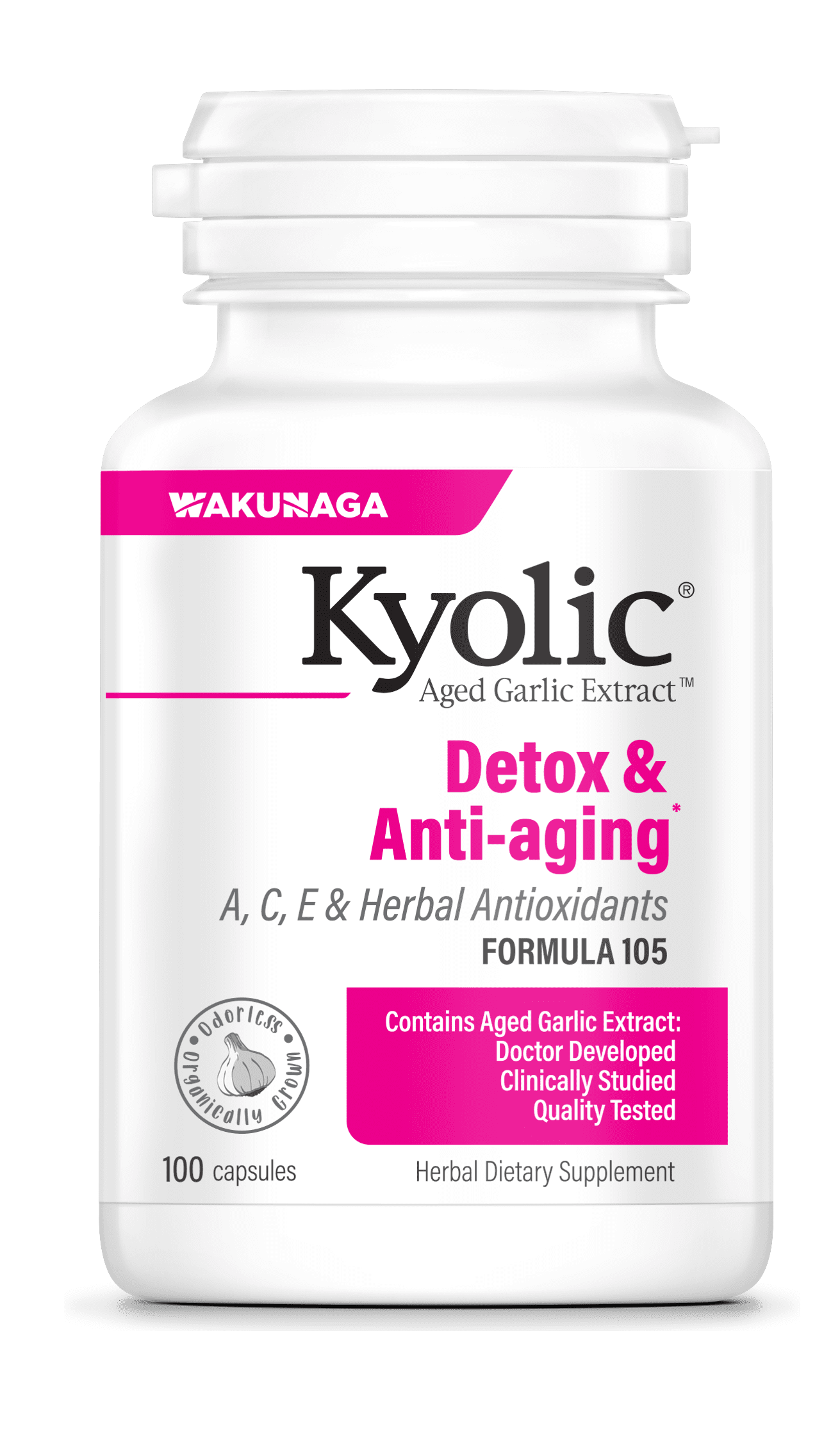 Kyolic® AGE Detox and Anti-Aging Formula 105