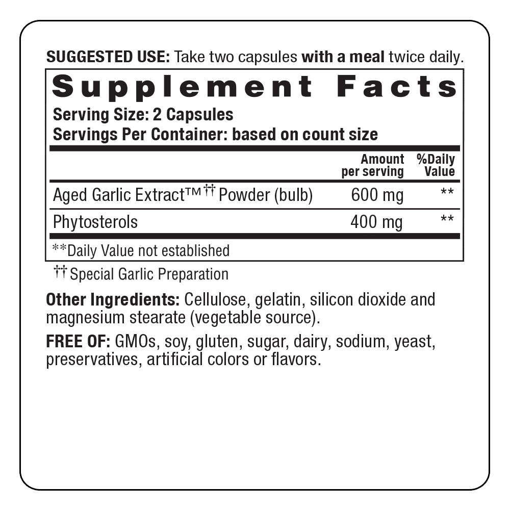 Cholesterol Support Formula 107 | Wakunaga of America