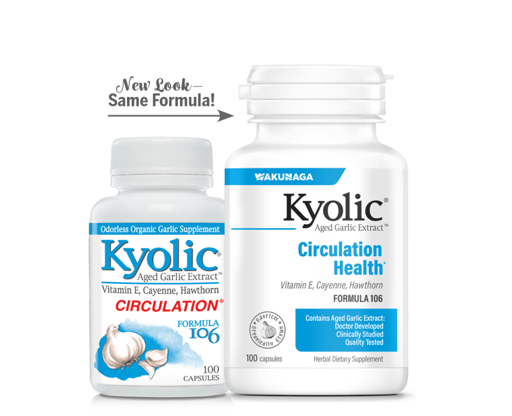 Kyolic Aged Garlic Extract Maintain Healthy Circulation