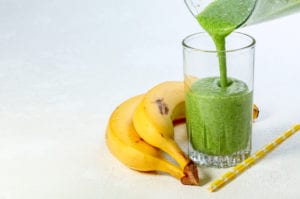 green smoothie banana image