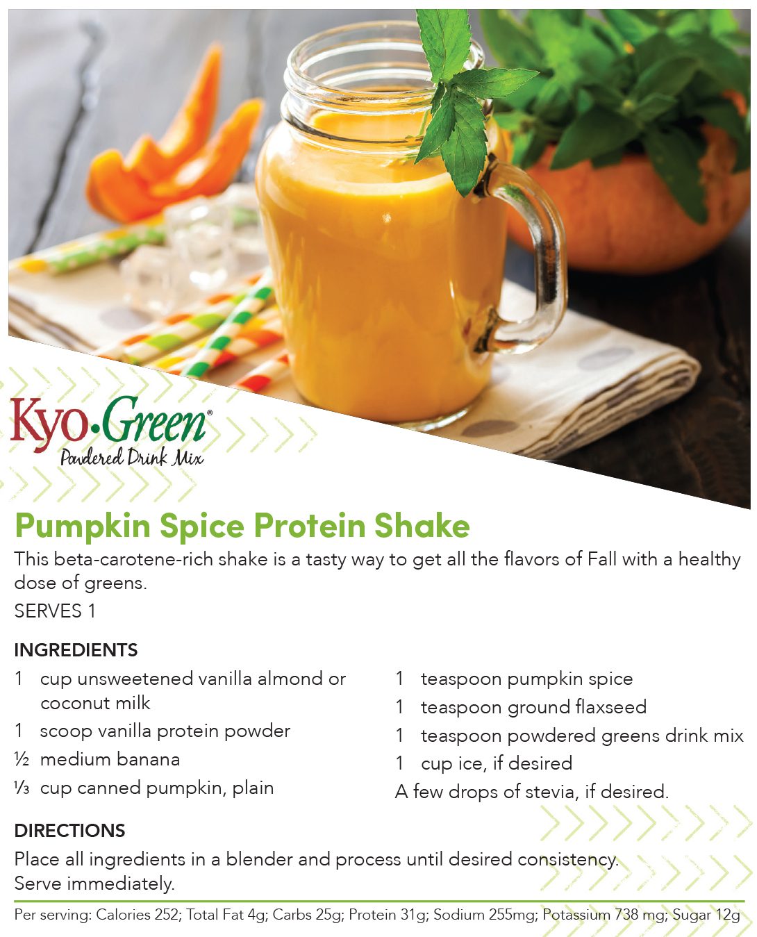Pumpkin Spice Smoothie Recipe