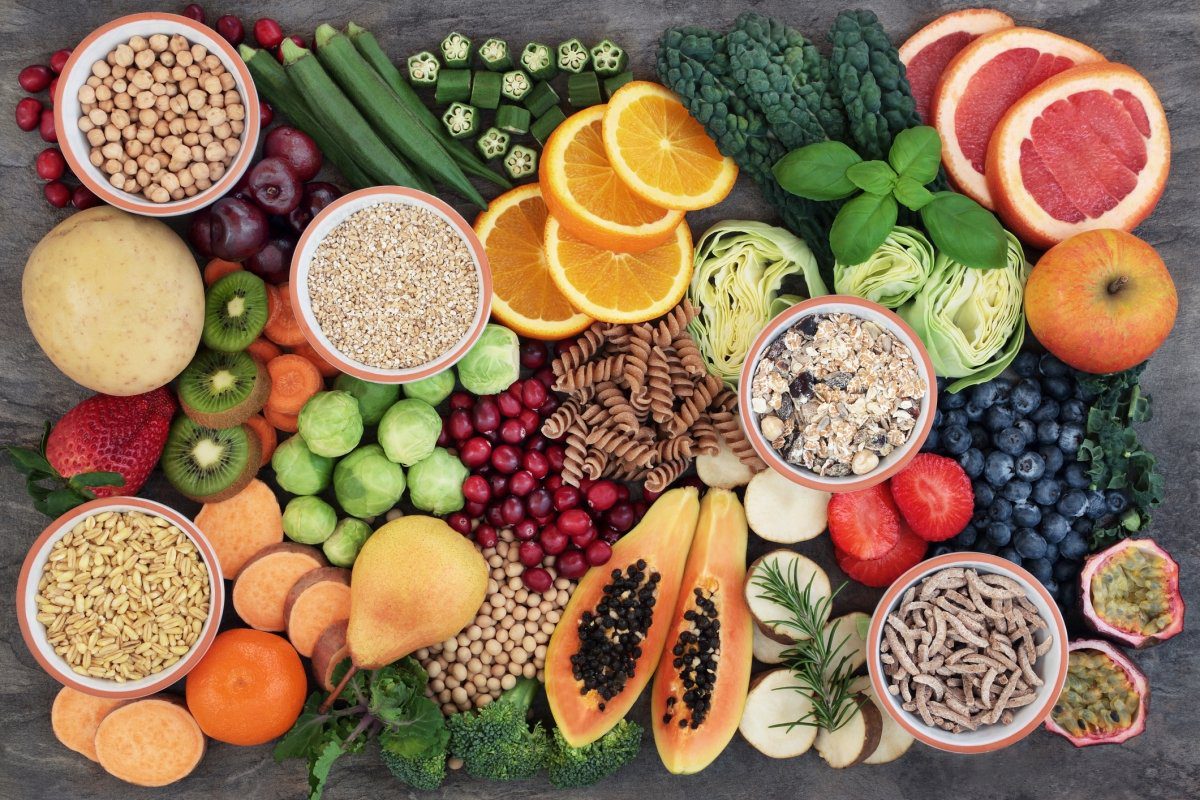 healthy food platter